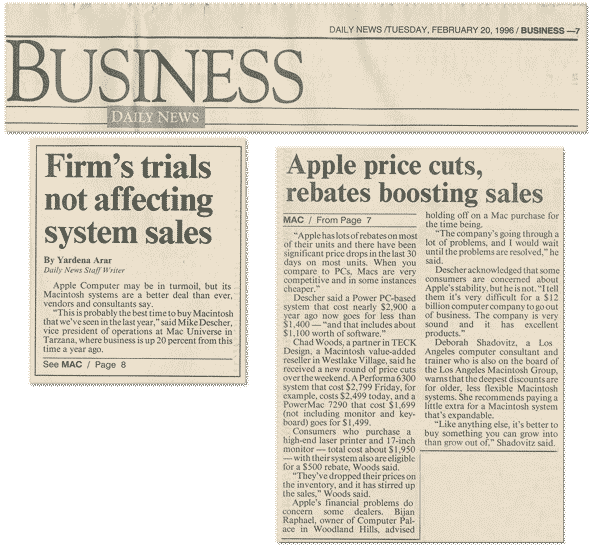 Deborah Shadovitz quoted in the LA Daily News — the article in full